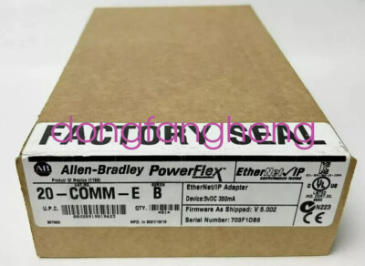 New Factory Sealed AB 20-COMM-E / B Ethernet / IP Adaptor 20-COMME