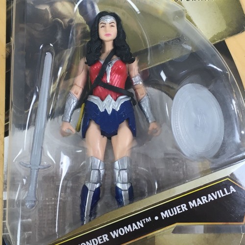 2015 Wonder Woman Poseable Action Figure Batman v Superman Mujer Maravilla - Picture 3 of 4