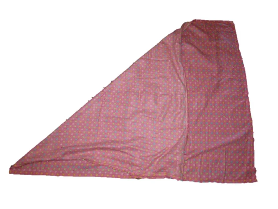 Manta polar polar de lunares con patrón multicolor rosa 50x60 Foto 3 de 3