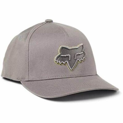 Fox Racing Yth Epicycle 110 Snapback Hat Grau Yellow Kappe Junge 2024