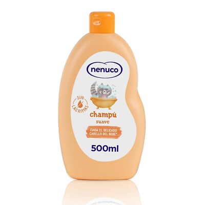 Baby Shampoo - Nenuco Mildes Shampoo für Babys mit Honig und Kamille - 500 ml
