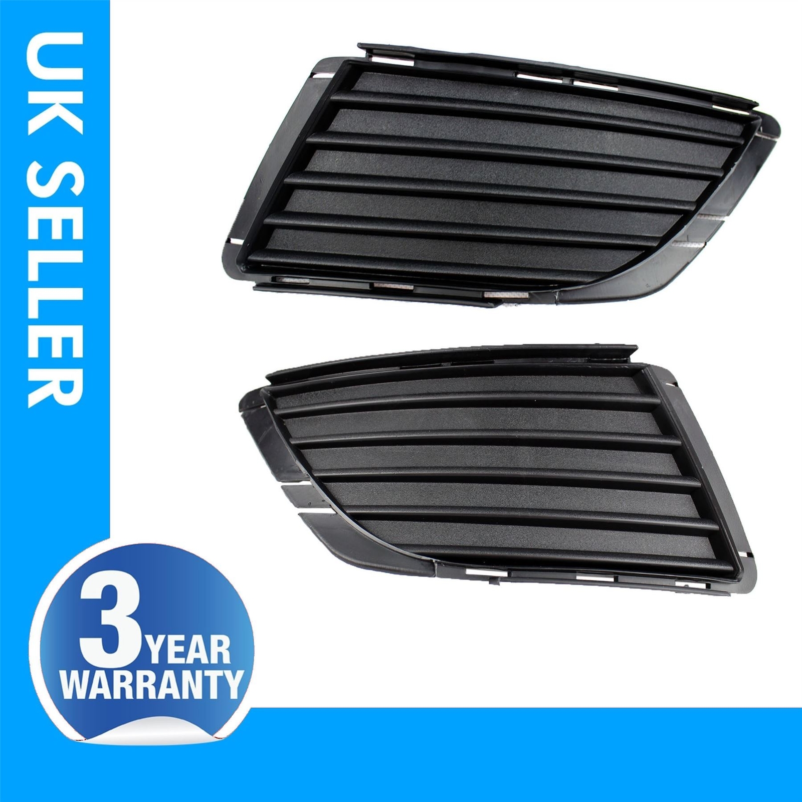 2 X Front Bumper Fog Light Grill For Vauxhall Opel Corsa C Combo ...