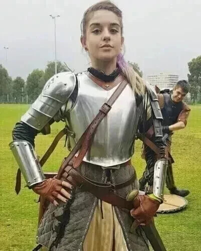 Medieval Female Knight Warrior Cuirass Steel Armor Suit - Lady's Medieval Armor