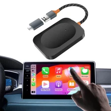 Wireless CarPlay Adapter USB Dongle Plug & Play For 2017 2018-2024 Ford Explorer