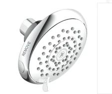 Niagara HealthGuard Showerhead 5-Spray 1.5 GPM 4.5 in. in Chrome Removable Plate