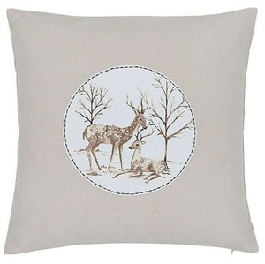 Clayre /& Fed Coussin housse taie d/'oreiller gequiltet 40 x 40 CM