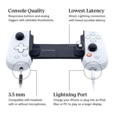 PlayStation Backbone Lightning Edition Mobile Gaming