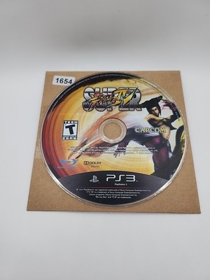 Super Street Fighter IV (PS3, 2010) Disc Only NO Usps TRACKING 