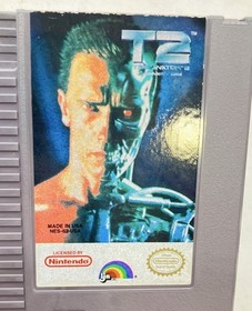 Double Dragon II T2 Terminator Top Gun NES Game Lot 3 Cartridges 1980s 1990s