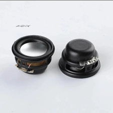 2Pcs Mini Audio Speakers 27MM 4 Ohm 3W Bass Multimedia Portable Sound Speakers A