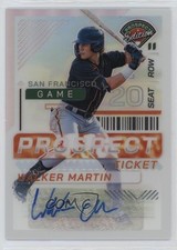 2024 Panini Prospect Edition Silver Prizm Signatures Walker Martin Auto 1g1q