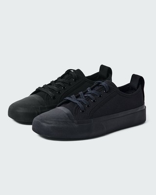 Studio Nicholson Byrd Canvas Shoe Dark Navy Brand New With Box Size US 9 EU 42