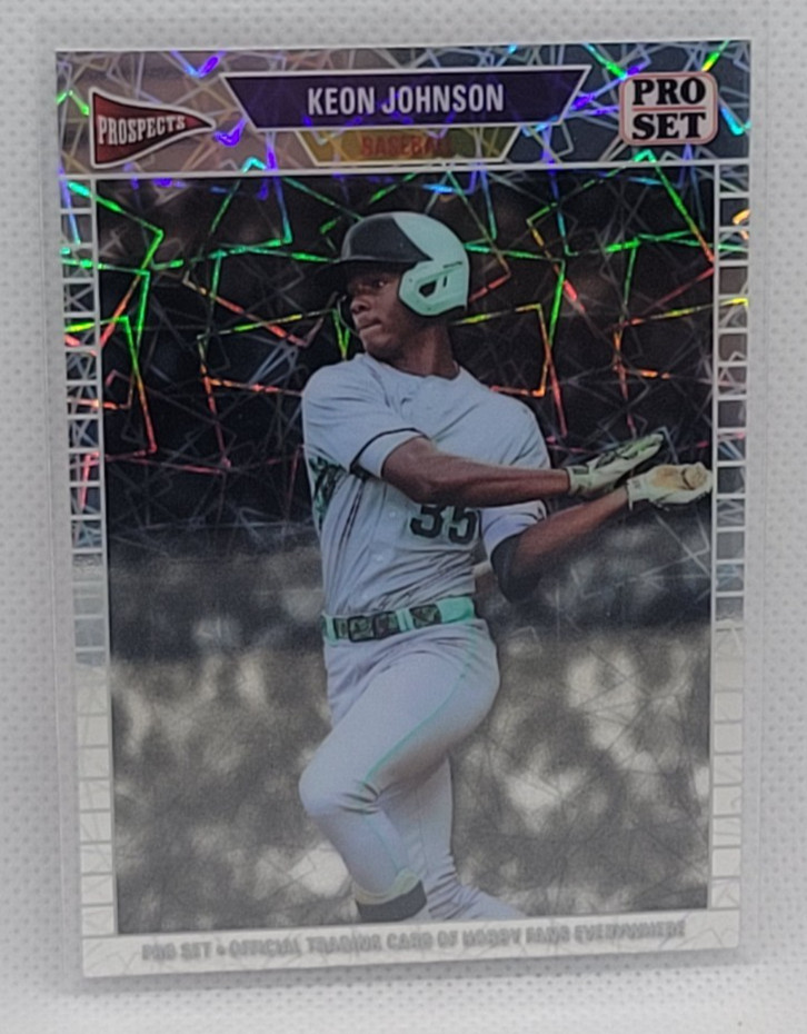 2026 Leaf Pro Set Keon Johnson #ed 1/1 