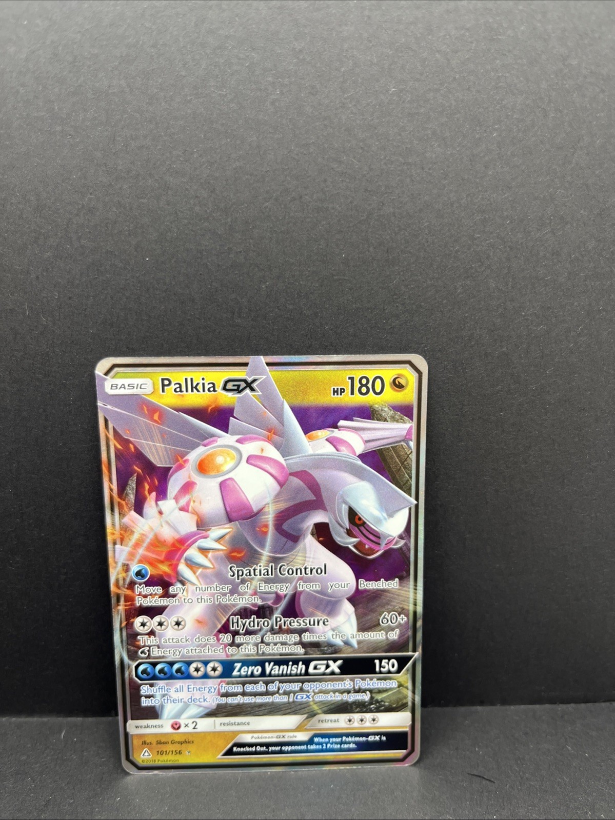 Palkia GX 101/156 Sm-Ultra Prism Holo