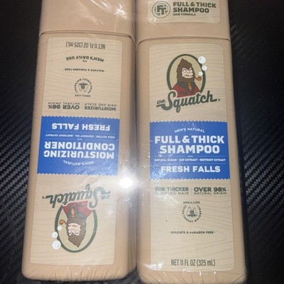 Dr. Squatch Fresh Falls Refreshing Shampoo & Moisturizing Conditioner 11 Fl Oz 