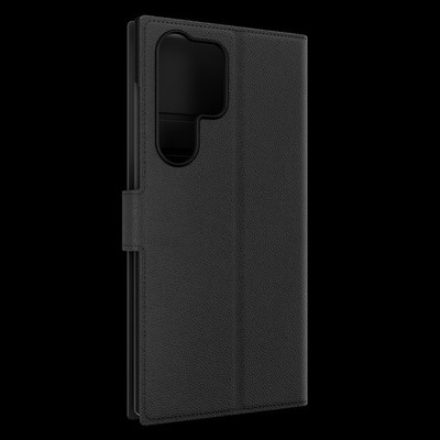 Defence S24 Ultra Folio Case schwarz