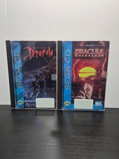 Bram Stoker's Dracula & Dracula Unleashed Sega CD Games have Manual, Case & Game
