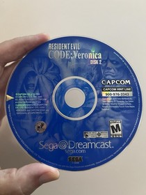 RECV Resident Evil Code: Veronica Dreamcast NTSC-U/C 2-Disc Manual CIB Authentic