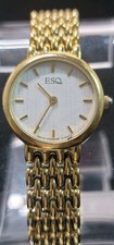 ESQ Swiss By Movado 100280 Women s Dress Watch Gold Toned
