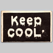 Postcard Keep Cool Humorous 1910 USA