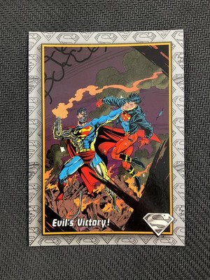 1993 SkyBox The Return of Superman #55 Evil's Victory!
