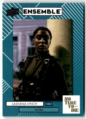 Upper Deck 2025 James Bond 007 No. E-11 Lashana Lynch as Nomi Ensemble
