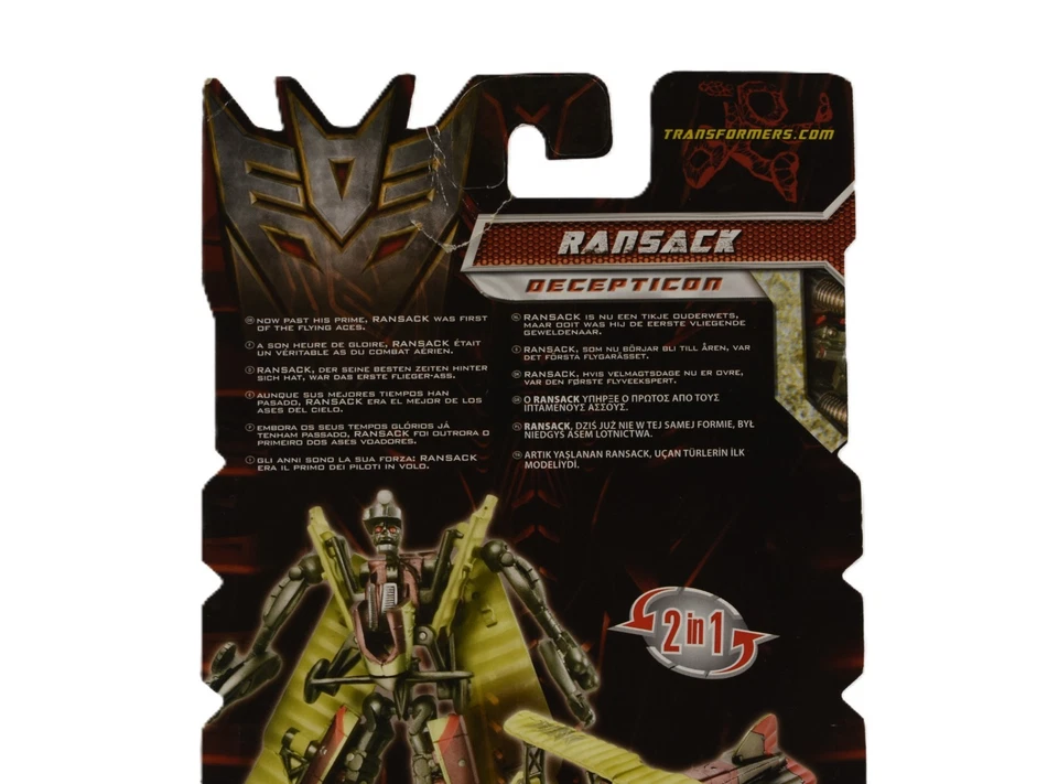 Transformers Revenge of The Fallen - Decepticon Ransack Action Figure - Image 3 of 4