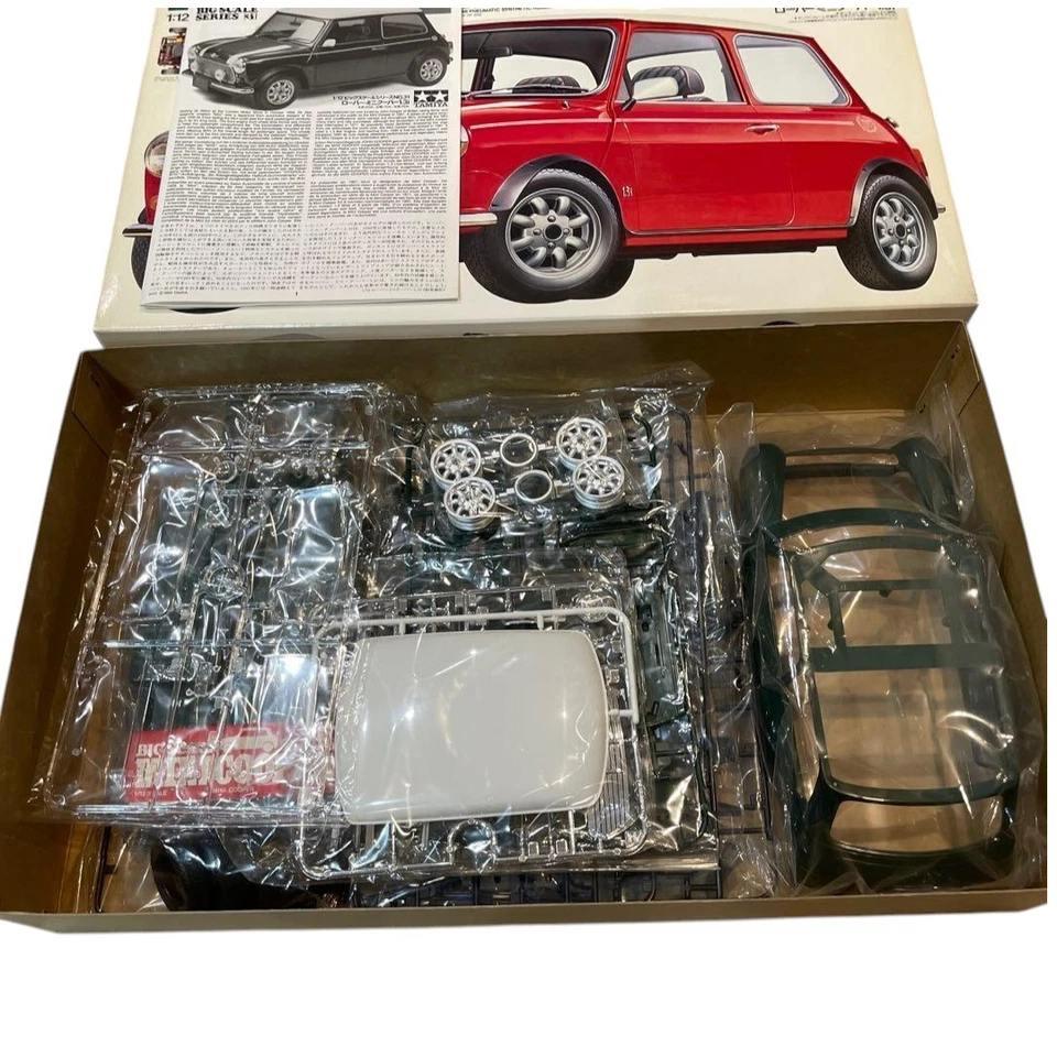 M7 Rare Sealed 1/12 Tamiya Rover Mini Cooper 1.3i model Kit 12031 8500 big scale - Image 2 of 3