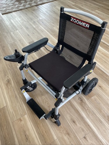 Zoomer Powered Folding Wheelchair by Journey Zoomer with Joystick - Used