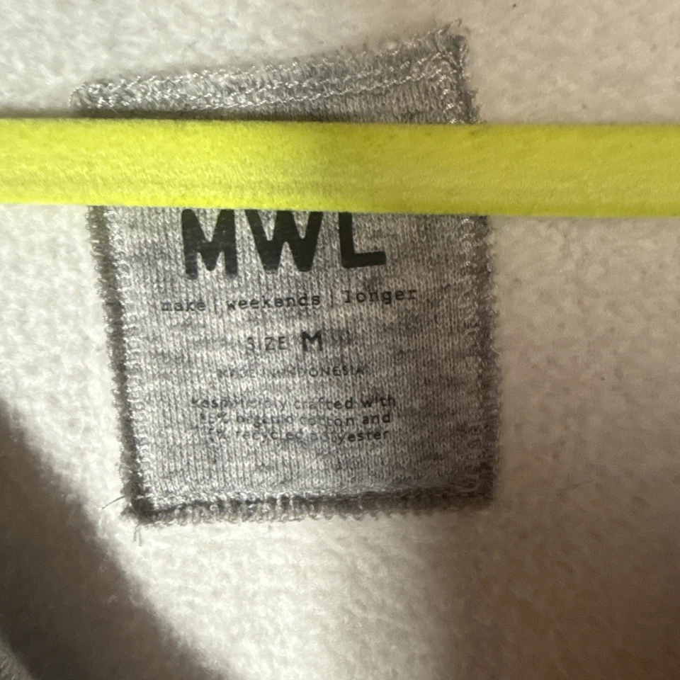 Madewell Betterterry Heather Grey V-Neck Button Front Coverall Jumpsuit Sz M - Image 3 of 4