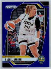 Rachel Banham 2024 Panini Prizm WNBA Blue Prizm /199 #25 Chicago Sky