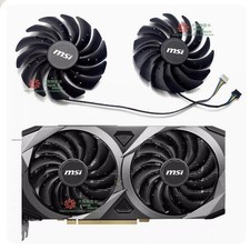 New Graphics Card Fan PLD10010B12HH For MSI RTX3060 3060ti 3070 VENTUS 2X