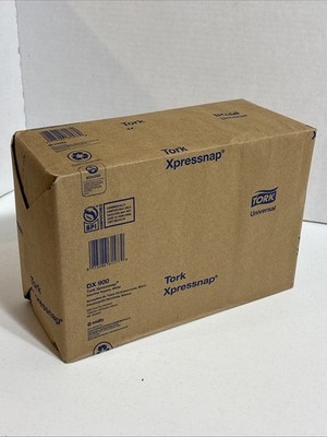 1 Pack of 500 Tork 2-Ply 6.5'' x 8.5'' Xpressnap Interfold Dispenser Napkins New