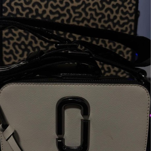 Marc Jacobs The Snapshot Camera Bag White Black