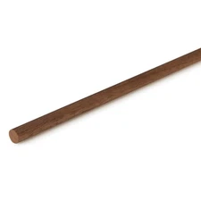 Cindoco Walnut Dowel 1/4" Round Single Piece