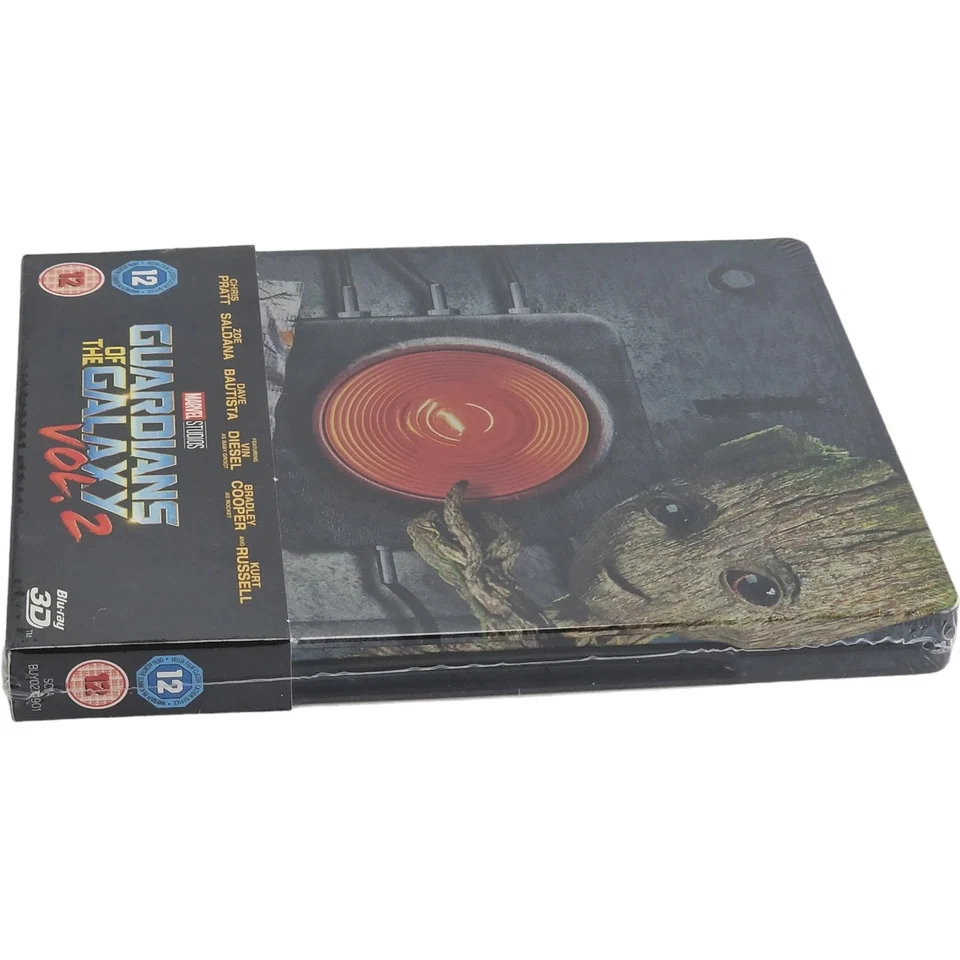 Guardians Of The Galaxy, Vol. 2 Blu-Ray 3D + Blu-Ray Steelbook Zavvi Region Free Foto 4 de 4