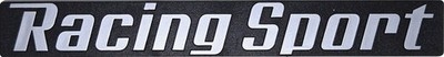 Original 1980 Auto Relief Emblem Racing Sport Schild in 3D selbstklebend 20 cm