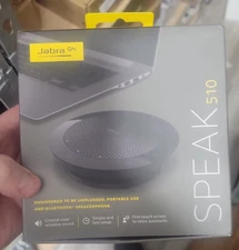 Jabra Speak 510 UC Portable USB and Bluetooth Speakerphone - (7510-109)Open box