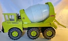 Vintage 1974 Mighty Tonka Green Ready Mixer Concrete Truck w/ Tandem Axle WORKS!