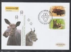 beautiful Germany Exclusive FDC 2012  Repopulation of wild animals: lynx and elk