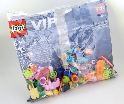 Lego Fun And Funky VIP Add On Pack Set #40512 NEW 148 Pieces | eBay