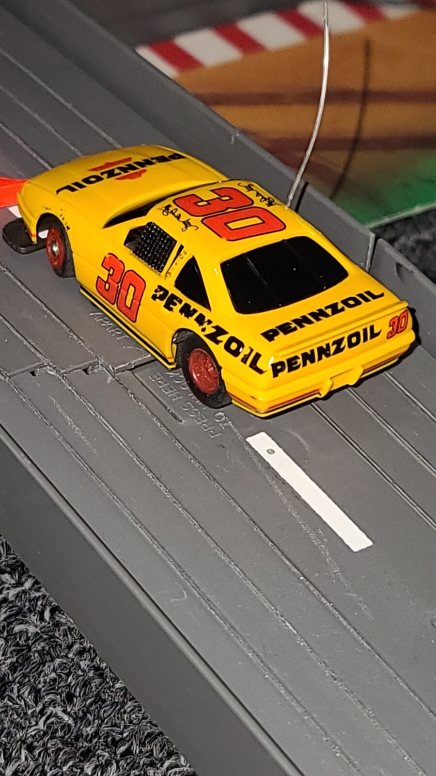 Vintage Tyco Slot Car Race Track Tcr High Banked Speedway eBay