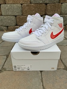 air jordan 1 mid vermelho