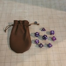 Critical Role Legend of Vox Machina Kickstarter Exclusive Dice  Bag Set