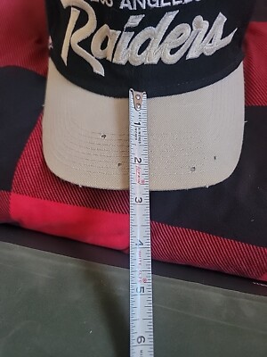 Vtg 90s Los Angeles Raiders Wool Nwa Fitted Hat Cap Wool Sports