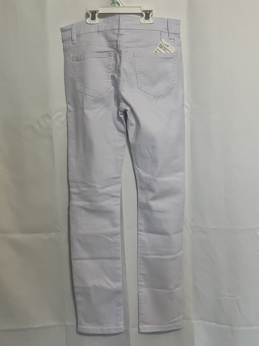 Boy's 14 Skinny Jeans White Ripped Distressed Stretch Slim Pants 29x28 - Picture 6 of 8