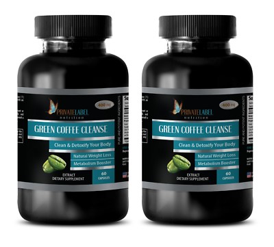 Green Coffee Bean Extract Cleanse- Increase Metabolism - Weight Management 2 Bot