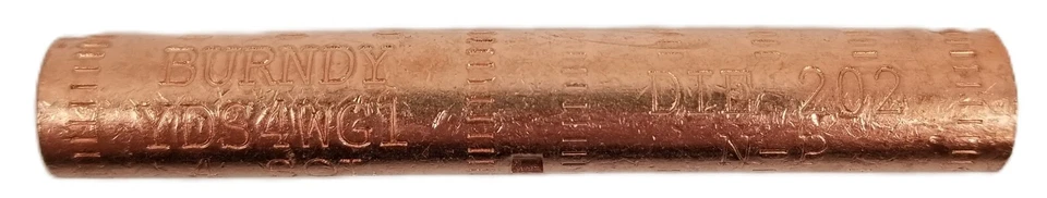 100 BURNDY YDS4WG1 Compression Splice Copper HYSPLICE SOL 4/0AWG 184123 NEW - Image 3 of 4