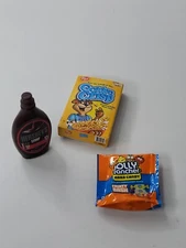 Zuru Mini Brands Lot Of 3- hershey syrup jolly rancher golden crisp