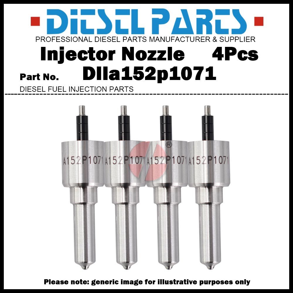 4x Fuel Injector Nozzle Tips DLLA152P1071 for ISUZU D-MAX 2.5 3.0